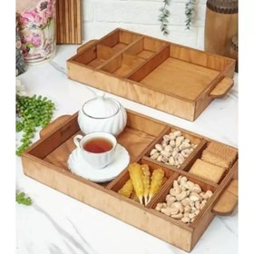 سینی چوبی قابل شست و شو