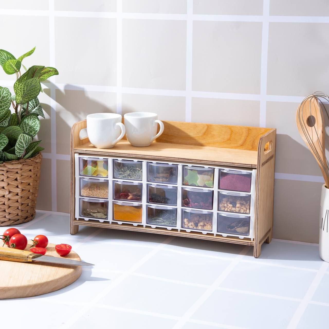 مگازین 15 خانه جا ادویه پلای وود