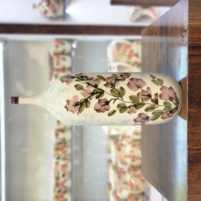 گلدان سفالی تمام کار دست از برند اپامه کد 38