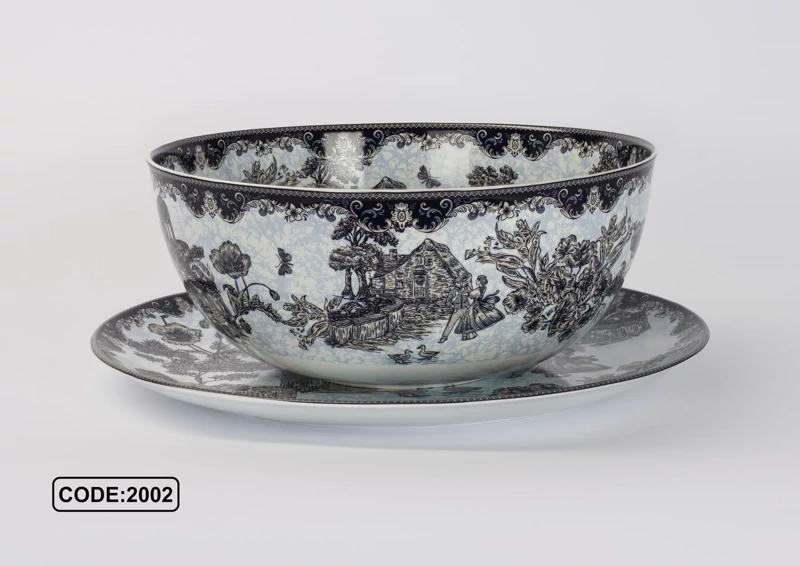 کاسه بشقاب دیپلمات برند باواریا طرح فلورانس