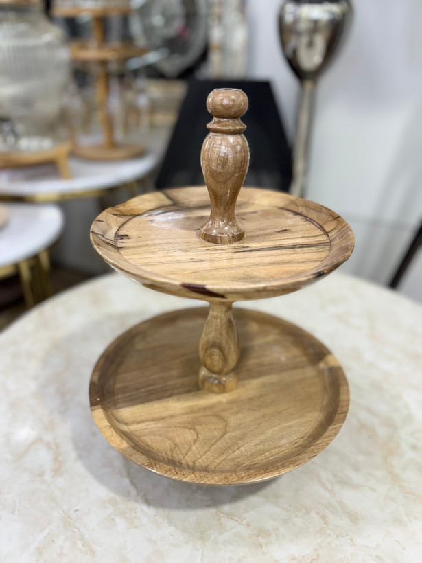 شیرینی خوری ۲طبقه چوبی 4 قسطه